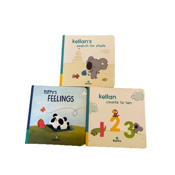 Lot of 15 KiwiCo Kellan Poppy Board Books Counts Colorful Day Jungle Kiwi Co - Picture 7 of 7